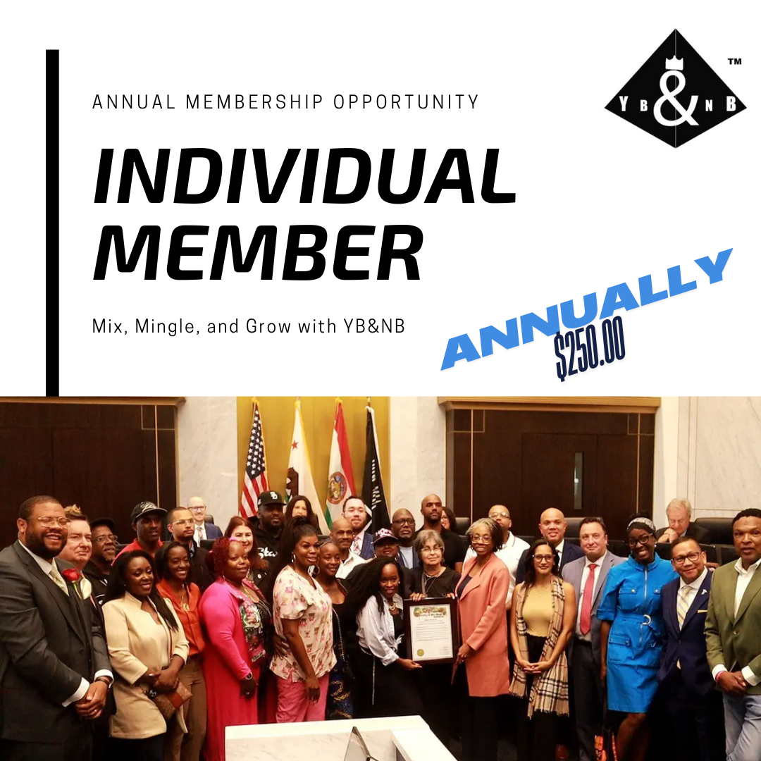 Annual Individual Level Membership 250 00 Young Black N Business